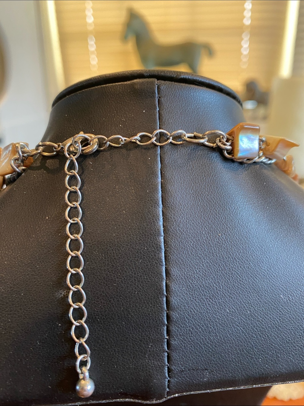 Neutral Shell Mix Multi-Strand Necklace - Picture 10 of 10